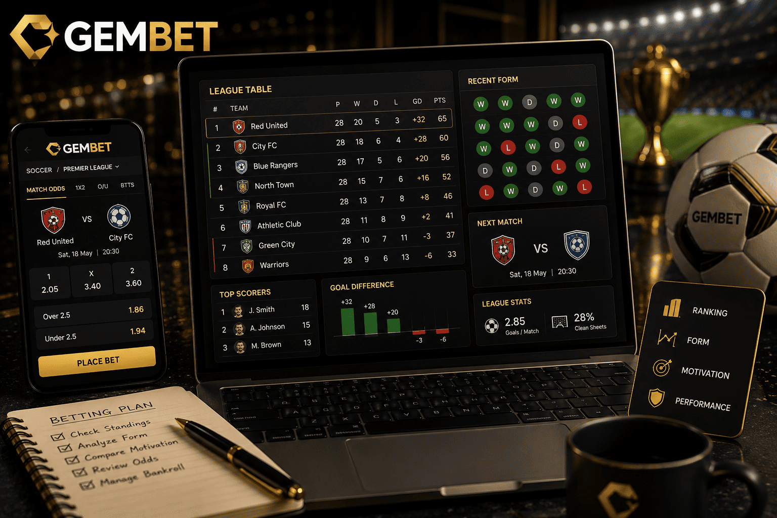Sports Standings Betting league table strategy guide