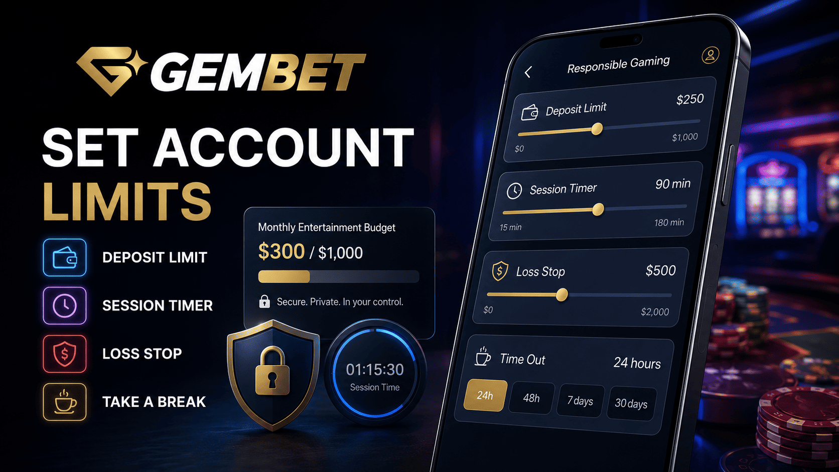 Responsible gaming account limits in Singapore