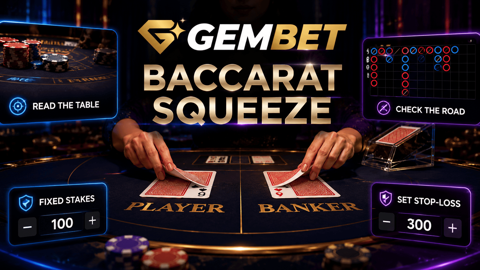 Evolution gaming baccarat squeeze guide