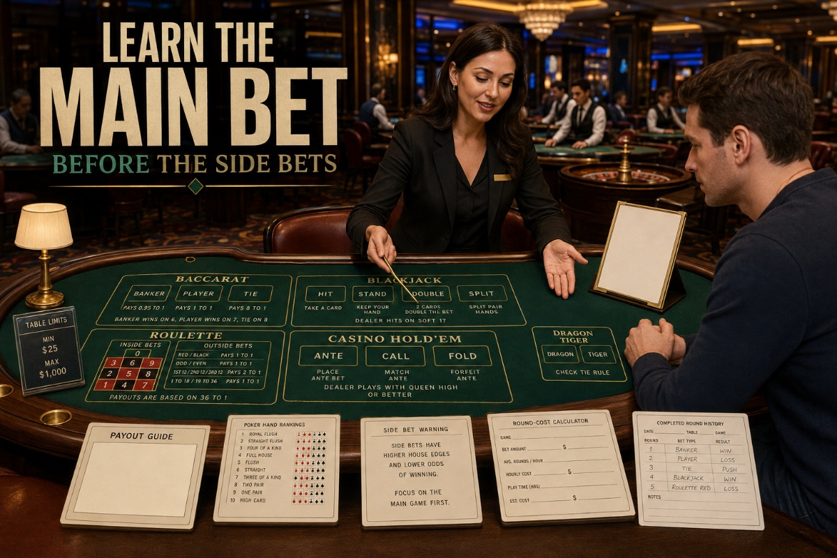 Beginner table game strategy for baccarat blackjack roulette and Casino Hold’em
